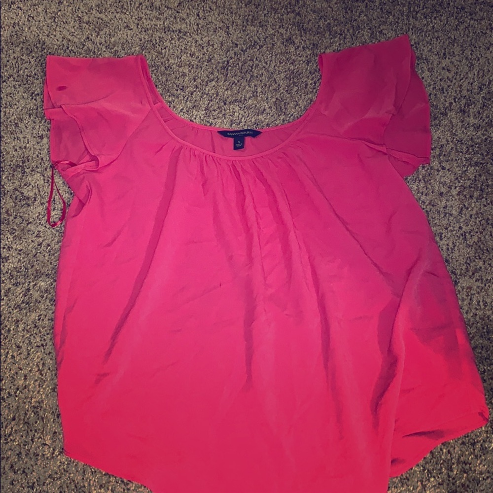 Spring/Summer Flutter Sleeve Top